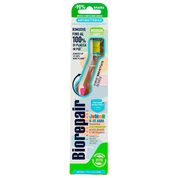 Biorepair Junior Curve Medium Soft szczoteczka do zębów 1 szt