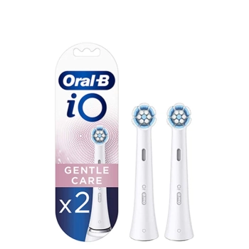 Oral-B iO Gentle Care White końcówka do szczoteczki magnetycznej biała 2 szt