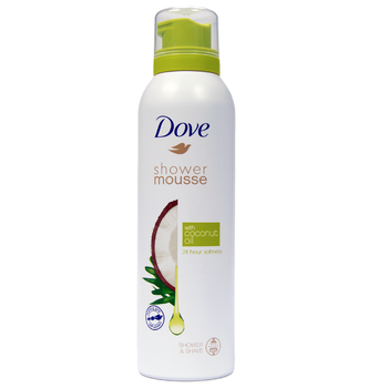 Dove mus pod prysznic i do golenia z olejkiem kokosowym 200 ml