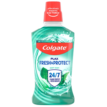Colgate Plax Fresh&Protect płyn do płukania jamy ustnej Soft Mint 500 ml
