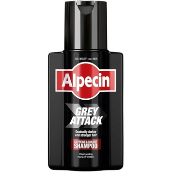 Szampon męski kofeina Alpecin Grey Attack przeciw siwieniu włosów 200ml