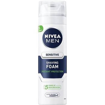 Pianka do golenia Nivea Men Sensitve łagodząca dla skóry wrażliwej 200 ml