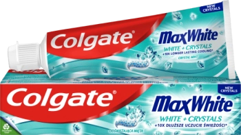 Colgate MaxWhite White + Crystals Crystal Mint pasta do zębów 75 ml