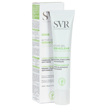 SVR Sebiaclear Active Gel żel korygujący niedoskonałości 40 ml