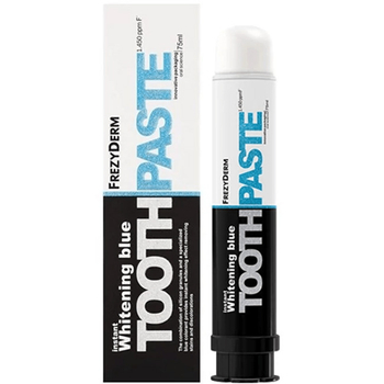 Pasta do zębów wybielająca FREZYDERM Instant Whitening blue 1450 ppm 75 m