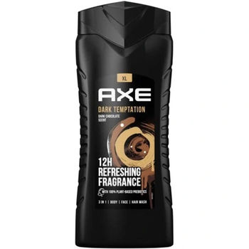 Żel pod prysznic AXE Dark temptation dla mężczyzn 400ml