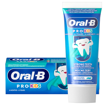 Oral-B Pro Kids pasta do zębów dla dzieci od 6 miesiąca do 6 lat 50 ml