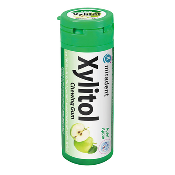 Miradent Xylitol guma do żucia Apple 30 szt