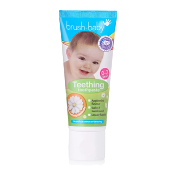 Brush-Baby pasta do zębów dla dzieci 0-2 lat jabłkowo-miętowa 50 ml