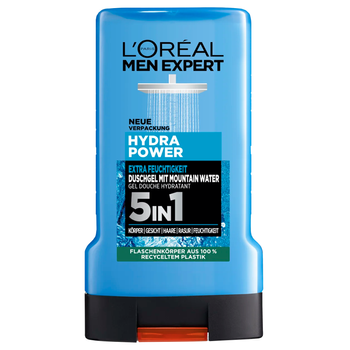 Żel pod prysznic L'Oréal Men Expert Hydra Power 5in1 250 ml
