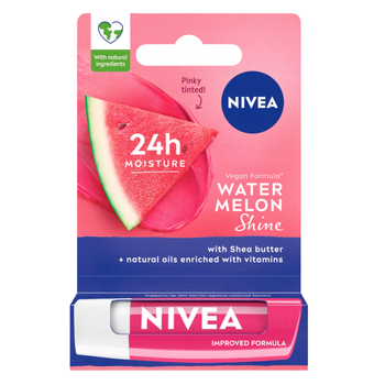 Nivea Watermelon Shine 24H Moisture pomadka ochronna do ust 4,8 g