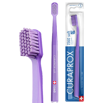 Curaprox CS 1560 Soft manualna szczoteczka do zębów Miękka Eco Pack