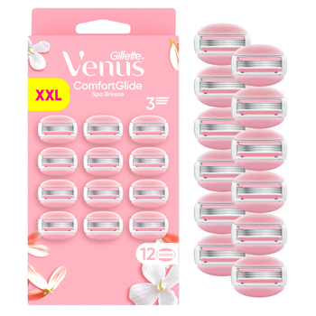 Gillette Venus ComfortGlide Spa Breeze wkłady do golenia dla kobiet 12 szt