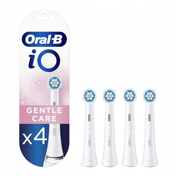 Oral-B iO Gentle Care White końcówki 4 szt
