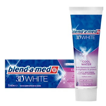 Blend-A-Med 3D White Cool Water pasta do zębów 75 ml