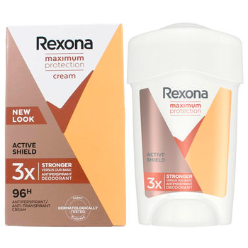 Rexona Maximum Protection Cream Active Shield antyperspirant damski 45 ml
