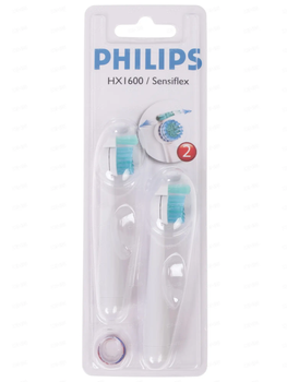 Philips HX1600 SensiFlex (HX2012) oryginalne końcówki 2 szt