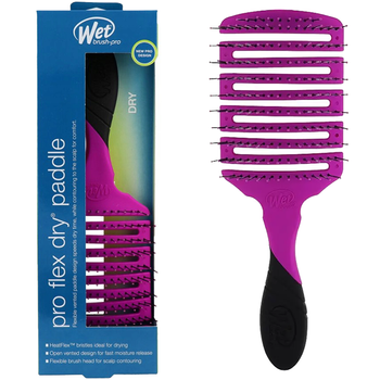 Wet Brush Pro Flex Dry Paddle szczotka do rozczesywania włosów Purple