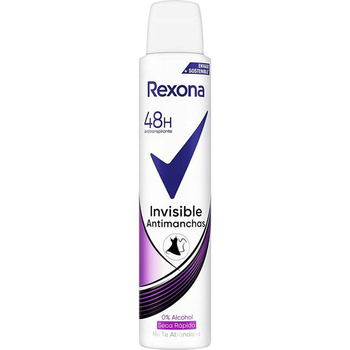 Antyperspirant w sprayu REXONA Women Invisible Antimanchas 48h 200 ml