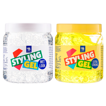 Hegron żele do modelowania Wet Look + Extra Strong 2x500 ml