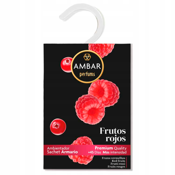 Zapach do szafy Ambar Perfumes Frutos rojos 13 g