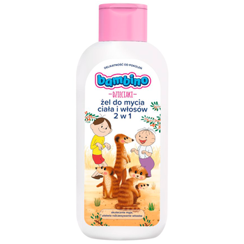 Bambino Dzieciaki 2w1 żel do mycia włosów i ciała 400 ml