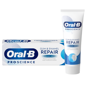 Pasta do zębów Oral-B Pro-Science Gum&Enamel Repair Classic Mint 75 ml