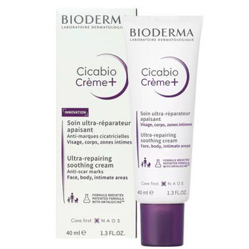 Bioderma Cicabio Creme+ łagodzący krem do twarzy naprawczo-kojący 40 ml