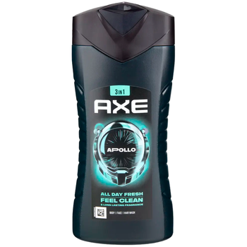 Żel pod prysznic Axe Apollo All Day Fresh Feel Clean 3in1 400 ml