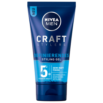 Nivea Craft Stylers Semi-Matt Finish żel do stylizacji włosów 150 ml