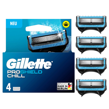Gillette ProShield Chill wkłady wymienne do maszynki 4 szt