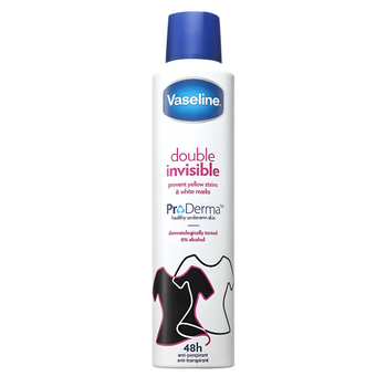 Vaseline Double Invisible ProDerma antyperspirant w sprayu 250 ml
