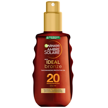 Garnier Ambre Solaire Ideal Bronze SPF20 olejek ochronny 150 ml