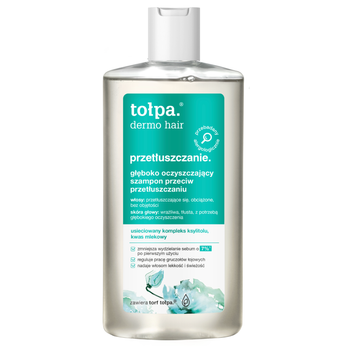 Tołpa Dermo Hair szampon przeciw przetłuszczaniu włosów oczyszczający 250ml