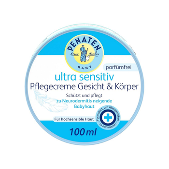 Penaten Ultra Sensitive krem do pielęgnacji twarzy i ciała dla dzieci 100 ml