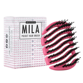 Mini szczotka do włosów Sister Young Mila Pocket Fuchsia