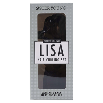 Zestaw do loków Sister Young Lisa Hair Curling Set Black