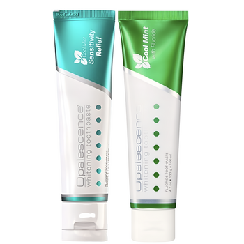 Pasta do zębów OPALESCENCE Sensitivity relief cool mint 100 ml + Pasta do zębów wybielająca Opalescence Cool Mint Original 133g