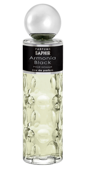Woda perfumowana Saphir Armonia Black Pour Homme dla mężczyzn 200 ml EDP