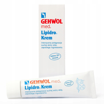 Gehwol Lipidro krem do stóp z 10% mocznikiem nawilżający 125 ml