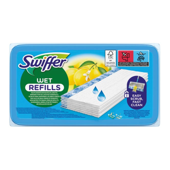 Swiffer Wet Refills mokre chusteczki do podłogi Citrus 24 szt