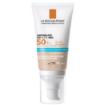 La Roche-Posay Anthelios UV Mune 400 krem nawilżający z filtrem SPF50+ Barwiony 50 ml