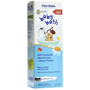 FrezyDerm Baby Bath Safety & Care bąbelkowy płyn do kąpieli 300 ml
