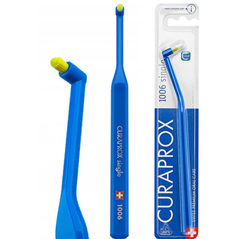 Curaprox CS 1006 Single szczoteczka jednopęczkowa do aparatów ortodontycznych