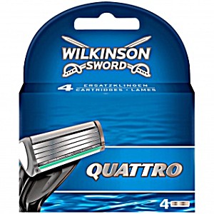 4x Wkłady WILKINSON Quattro