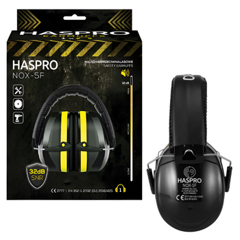 Haspro NOX-5F nauszniki przeciwhałasowe