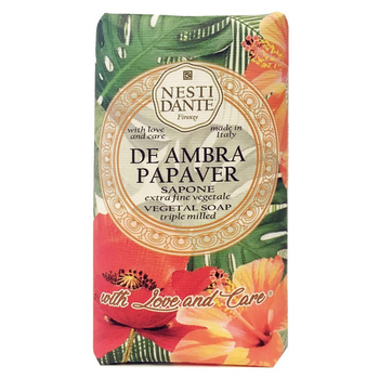 Nesti Dante De Ambra Papaver mydło toaletowe 250 g