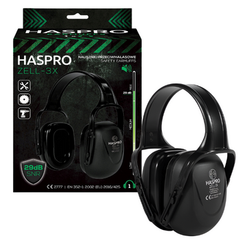 Haspro ZELL-3X nauszniki przeciwhałasowe