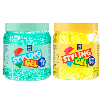 Hegron Styling Gel żele do modelowania Mega Hold + Extra Strong 2x500 ml