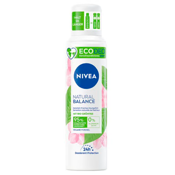 Nivea Natural Balance Eco Deo 24H dezodorant w sprayu 125 ml